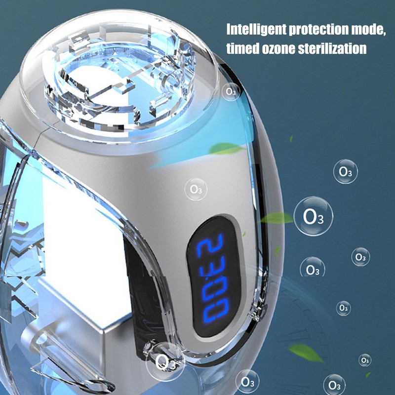 Ozone Deodorizer Portable Smart Electric Mini Rechargeable Freshener for Refrigerator