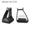 Vitdipy Plastic Stirrups Ergonomic Angled Design Western Riding Safety Saddle