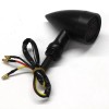 KEEPDSGN Motorcycle Black Bullet LED Brake Blinker Turn Signal Tail
