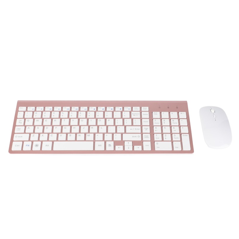 2.4G Wireless Keyboard and Mouse Combo with USB Adapter Ultra