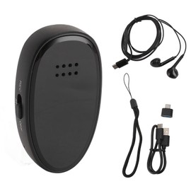 Voice Activated Recorder AI Intelligent Noise Reduction 70 Hours USB C Magnetic Recording Device with Speaker Playback for Lecture Meeting 128GB