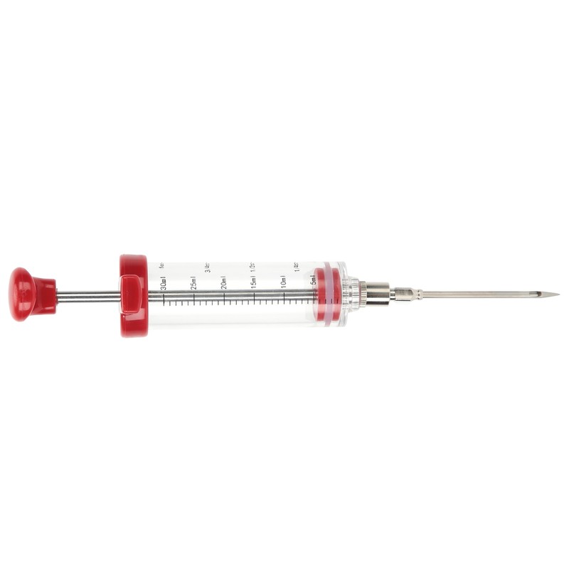 Marinade Injector Flavor Spices Sauces Syringes with 5 Needles for