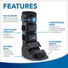 United Ortho USA14107 Air Cam Walker Fracture Boot, Large, Black