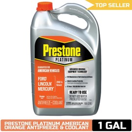Prestone Platinum American Orange Antifreeze & Coolant Prediluted 50/50 1 Gallon