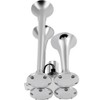 Scitoo 150db Super Loud 4Pcs Electric Air Horns Kit for