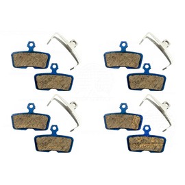 DiscoBrakes 4 Pairs of Avid Code R 2011 Disc Brake Pads +Springs Medium Compound