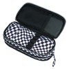 Baagl Pencil Case, 3 Compartments, for Girls, Boys, School, Ska