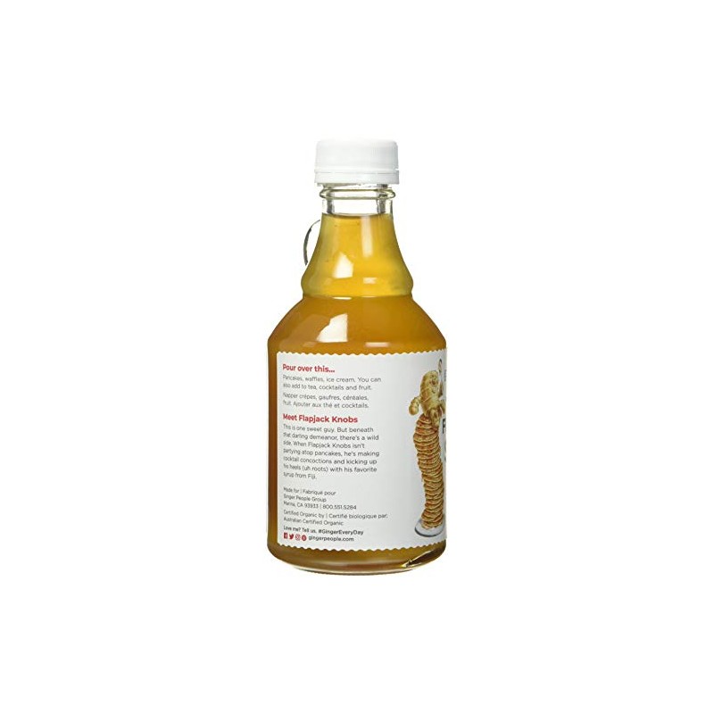 Ginger People Syrup Fijian Organic, 8 oz
