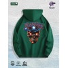 Cosmic Skull Graphic Hoodie 100% Cotton US Warehouse 7 ColorsColor:
