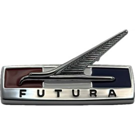 Midland Automotive Products New 1965 Ford Falcon Futura Front Fender Emblems Hardtop Conv Sedan