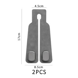 2 Pieces Car Hooks, Car Headrest Hooks, Car Accessories, Car Bag Hooks Leather, Car Headrest Mounting And Organizing Racks, Car Storage Hooks