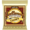 Ernie Ball Earthwood Light - Cuerdas para guitarra acústica, bronce