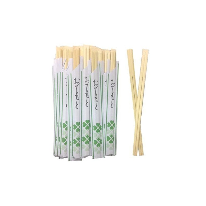 Solid No Splinter Chopsticks 40 pairs | Individually Wrapped Disposable