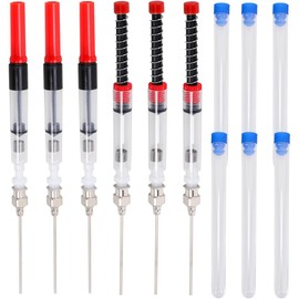 Operitacx 6 Piezas Absorbente De Tinta Para Pluma EstilográFica Convertidor De Resorte Reutilizable Herramienta Para Relleno De Tinta Desde Botellas