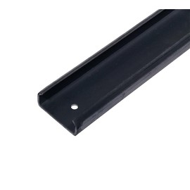 Mytee Products C Track Sliding Winch Track - 3 feet Steel Black Powder Coated - for Flatbed Trailer - Weld-On/Bolt-On Bottom Mount for Cargo Tie Down