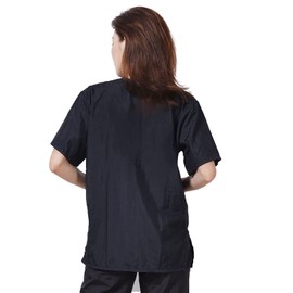 Gliitatu Dog Pet Grooming Smock for Women Men Barber Jackets Hair Stylist Grooming Smock (Medium, A)