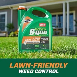 Ortho 1.33 Gal Weed B Gon Refill – Kills Crabgrass, Clover, Dandelions & More