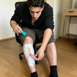 Espátulas para Cera Depilatoria 4 Piezas Aplicador de Crema Depilatoria