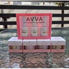 Avva NEW Avva Dip Nail At Home Starter Kit Innovative Dip System NIB