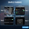 2 in 1 Wireless Car Adapter, Plug & Play Car
