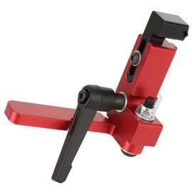 Miter T Track Stop, 75 Type Alloy Steel T-Nut Tracks Miter Track Stop for 75MM T-Slot T-Tracks Fence Chute Limiter Woodworking DIY Woodworking Tool