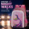 CCJPX 16" Mermaid Backpack for Girls, 3Pcs Kids Sequin Bookbag