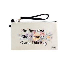 Gifts or Presents for Cheerleaders, an Amazing Cheerleader Owns This Bag, Cosmetic Bags, Pencil Case - cb1634