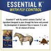 TRIBUTE Essential K Ration Balancer Horse Feed with Fly Control,