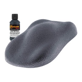 Custom Coat Federal Standard Color # 36118 Battleship Dark Gray T89 Urethane Roll-On, Brush-On or Spray-On Truck Bed Liner, 2 Quart Kit with Roller Applicator Kit - Textured Protective Coating