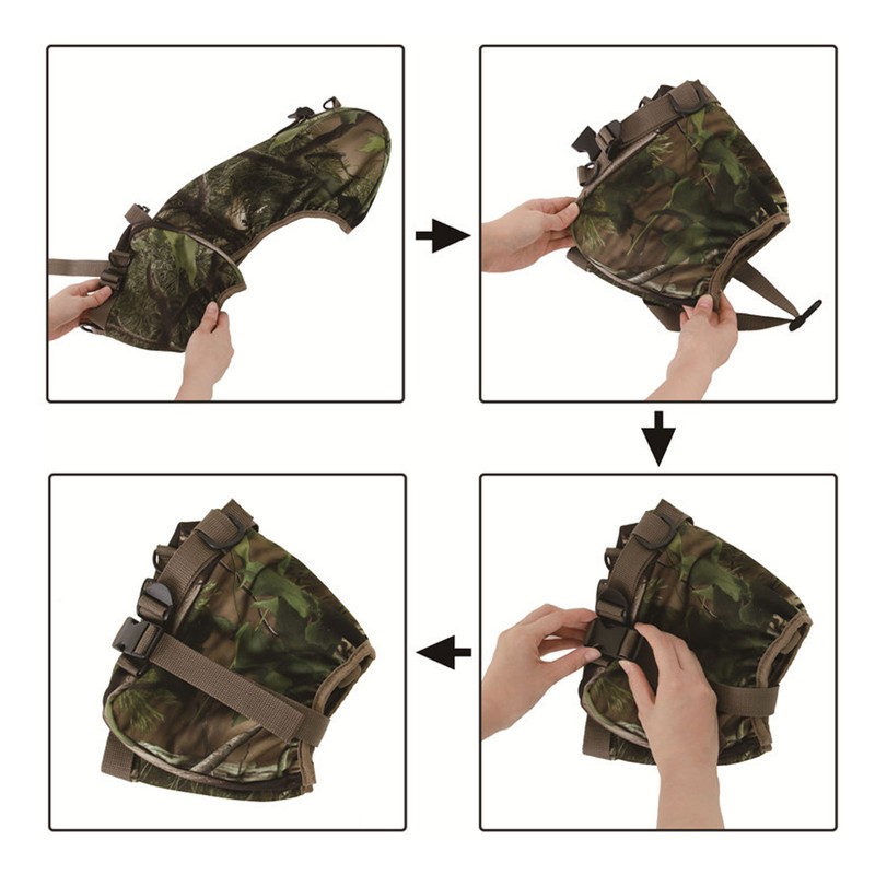 Archery Bow Bag Portable Adjustable Straps Arrows Holder Outdoor Carry