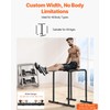 VEVOR Dip Bar, 31 to 35 Inch Height Adjustable, 440LBS