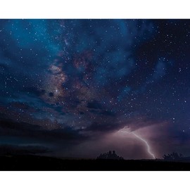 Night Sky Drama - 1000 Piece Jigsaw Puzzle by Pigment & Hue, Inc.