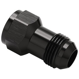Podavelle 10AN Female Flare to 10AN Male Flare Extension Fitting Adapter Straight Aluminum Black