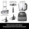 Ninja Food Processor, Professional Plus, 1000 Peak Watts, 4 Functions