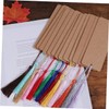 Operitacx 2 Sets Paper Blank Bookmark Book Markers Paper Bookmarks