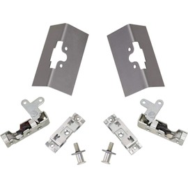 Universal Slim-Line Bear Jaw Complete Door Latch Kit