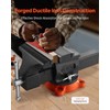 VEVOR Bench Vise, 8" Jaw Width, 8" Max Jaw Opening