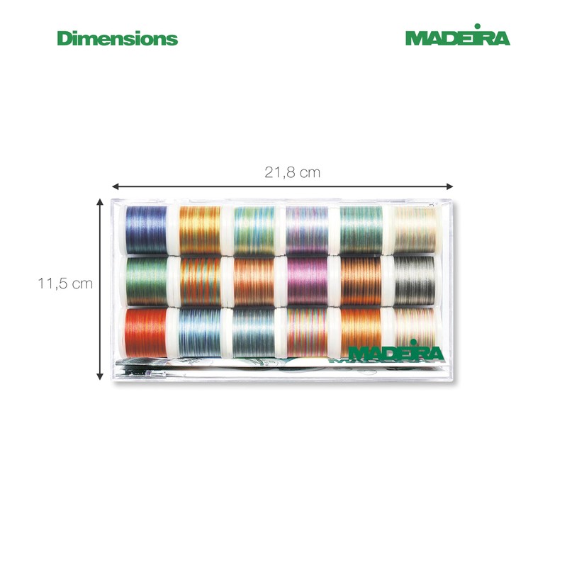 Multicolour Thread Polyneon 18 200 m