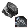 Baceyong Motorcycle Handlebar Thermometer Gauge Luminous Alloy Temperature Gauge Waterproof