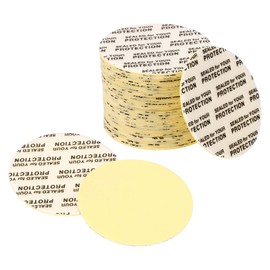 PATIKIL 35mm/1.4inch Pressure Sensitive Seal, 300 Pack Adhesive PS Foam Lid Cap Liners Resistant Tamper with Dustproof Paper Back for Plastic Glass Jar Bottle Cap Seals