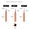 Saipor 15 Pcs Pure Copper Soldering Iron Tip Kit 900M-T