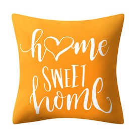 Drmstow Golden Yellow Pillow Covers 18x18 Set of 4