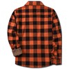Men's Flannel Shirts Long Sleeve Button Down Plaid Shirts with