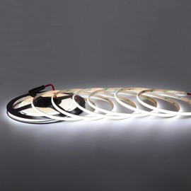 Cinlitek DC24V COB LED Strip Lights, 16.4ft Ultra High Density Tape Light, 480LED/m, 320+LM/FT, 5mm Width Dimmable LED Lighting for Indoor Home Cabinet Kitchen Decor&Commercial Use(No Power Supply)