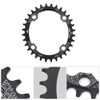 Topiky Bicycle Chainring, Aluminium Alloy Bicycle Oval Sprocket with Unique