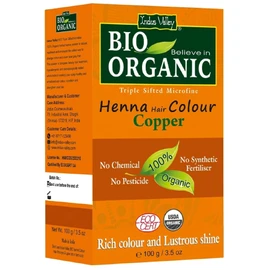 Henna Hair Dye 100% Bio Organic Triple Sifted Microfine Powder (Copper)
