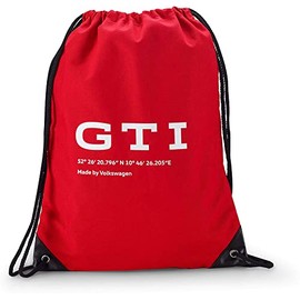 Volkswagen 5HV087318A Gym Bag Sports Bag Backpack Bag GTI Design Red
