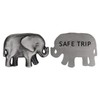 Metal Planet Ltd Elephant Travel Token - Safe Trip message