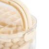 Ice Cube Tray with Lid Bin 2 Layer Ice Trays