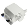 Universal Engine Coolant Expansion Tank 1L Aluminum Alloy Overflow Reservoir